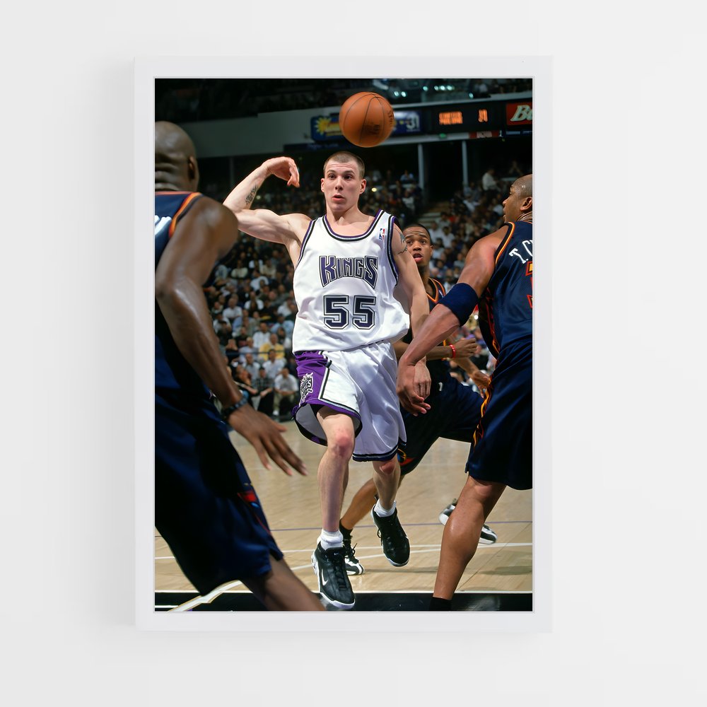 Poster Dunk Sacremento – affiche Basketball (vue 3)